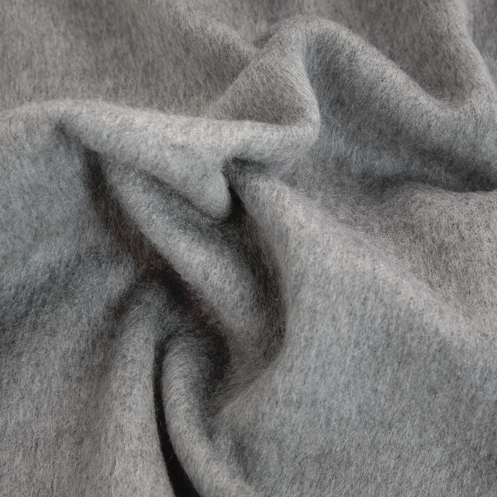 Silk Scarves - Medium Grey Solid