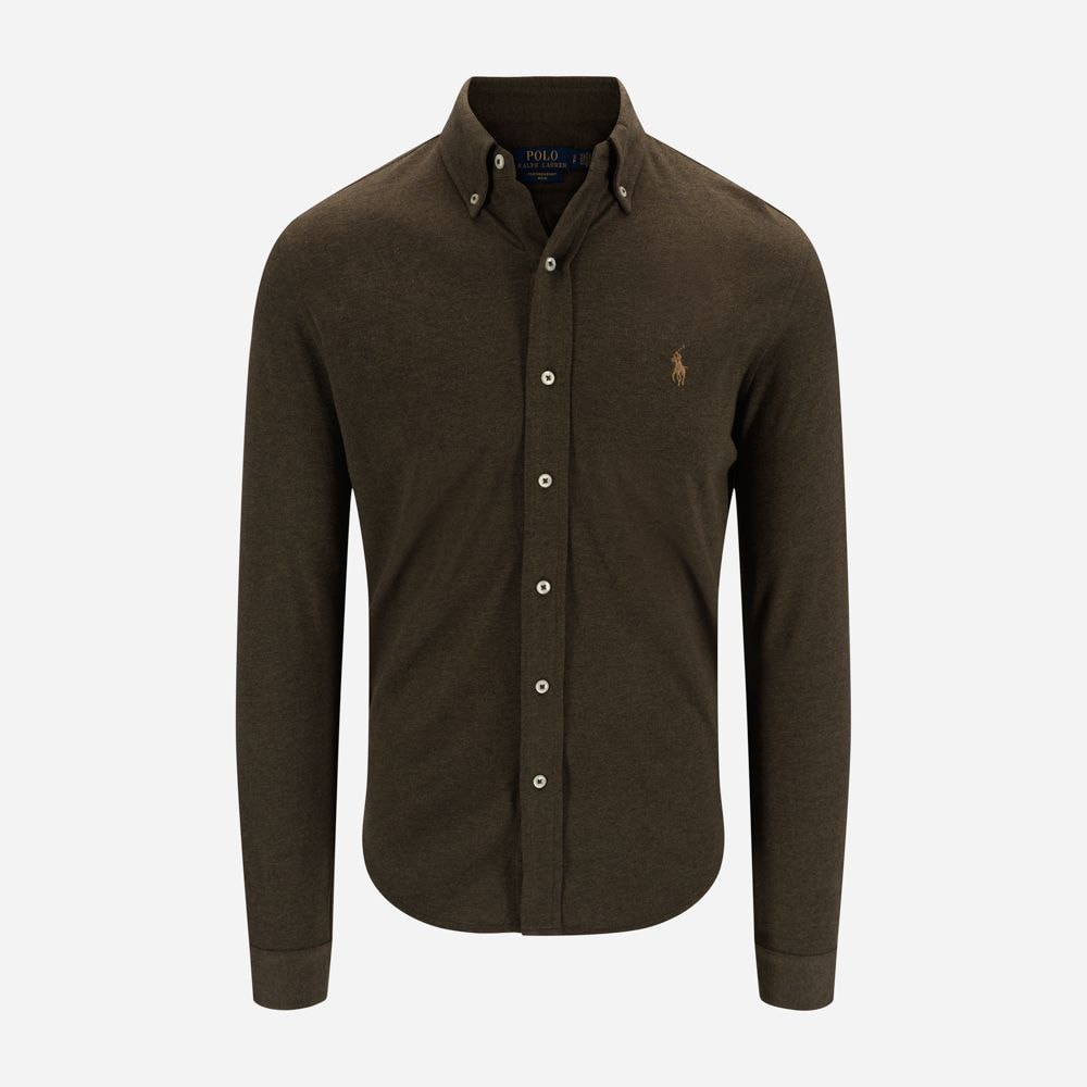 Featherweight Mesh Shirt - Wilson Olive Heather