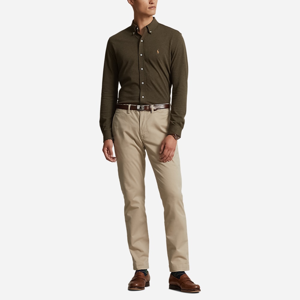 Featherweight Mesh Shirt - Wilson Olive Heather