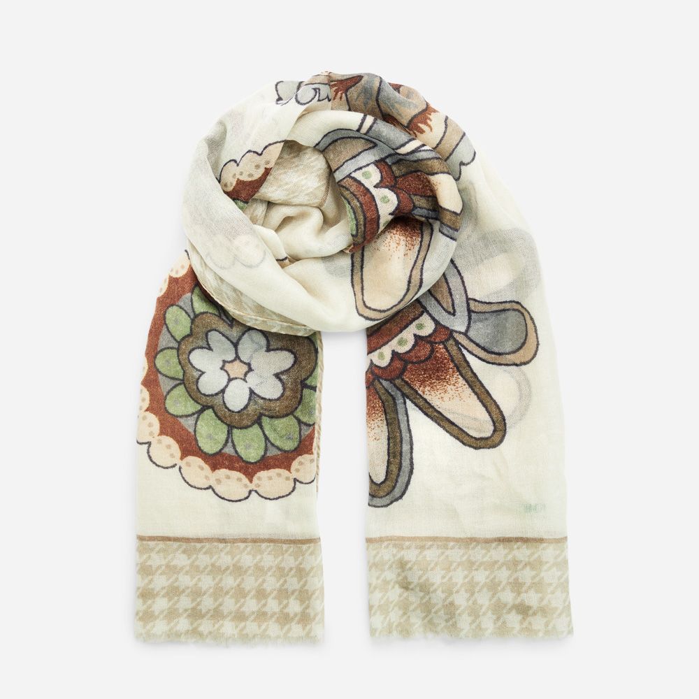 Scarf Cashmere - Bianco