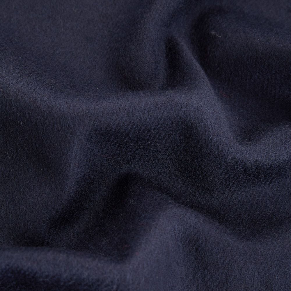 Plain Scarf Wool - Dark Navy