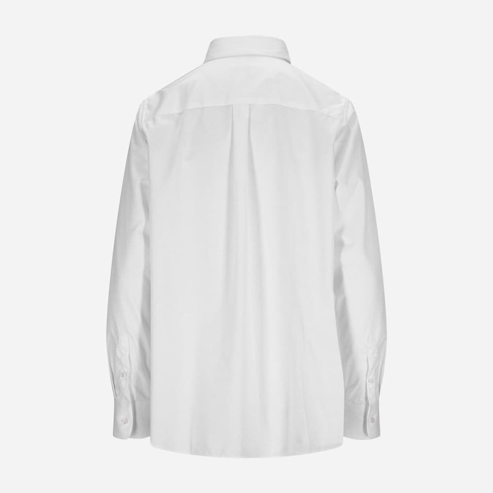 A-Shape Oversized Shirt - White