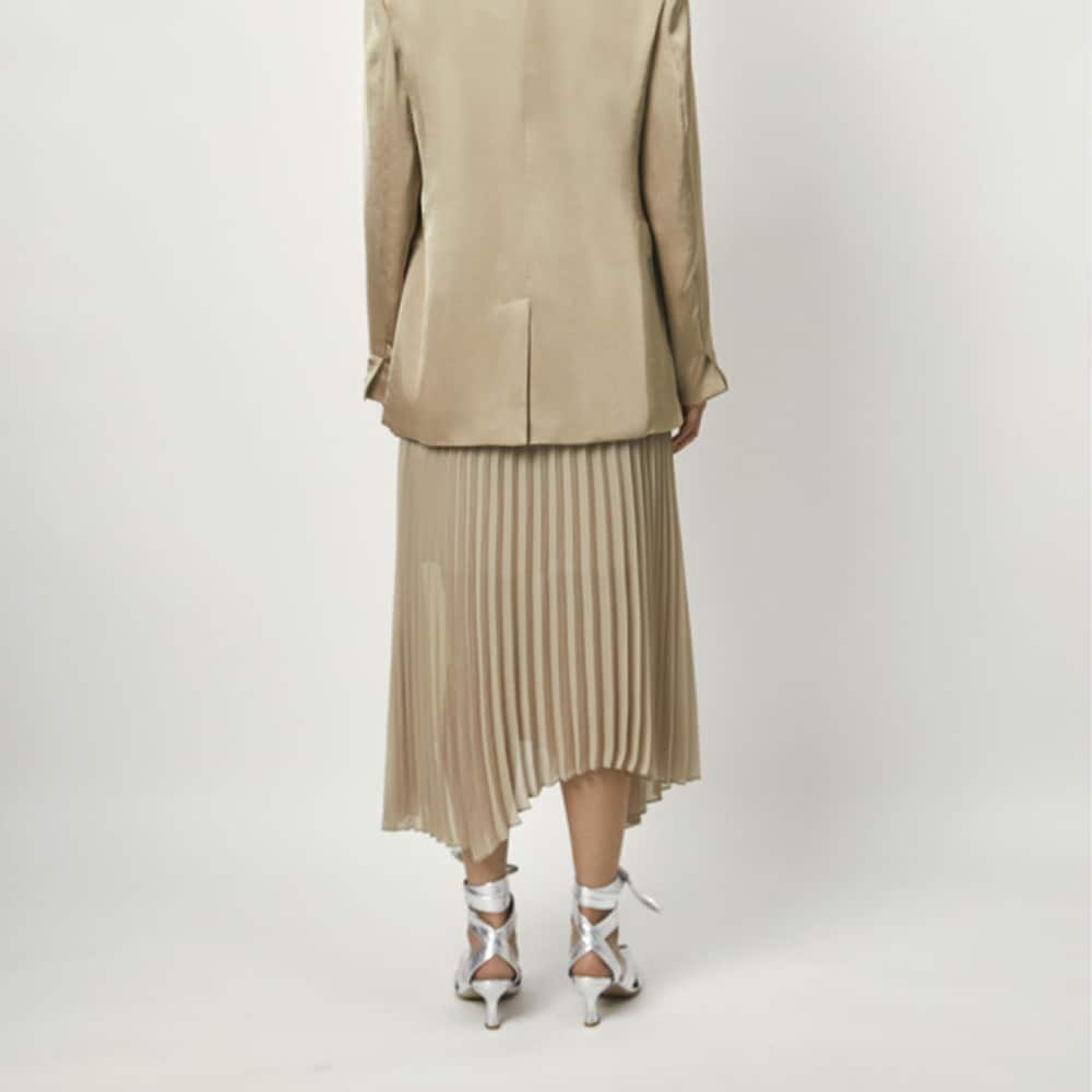 Faraway Colourblock Skirt - Dry Sand