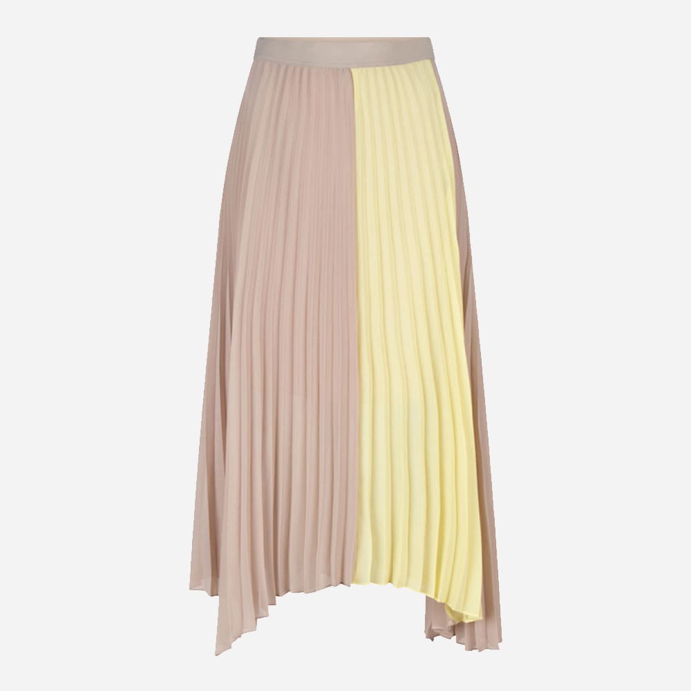 Faraway Colourblock Skirt - Dry Sand