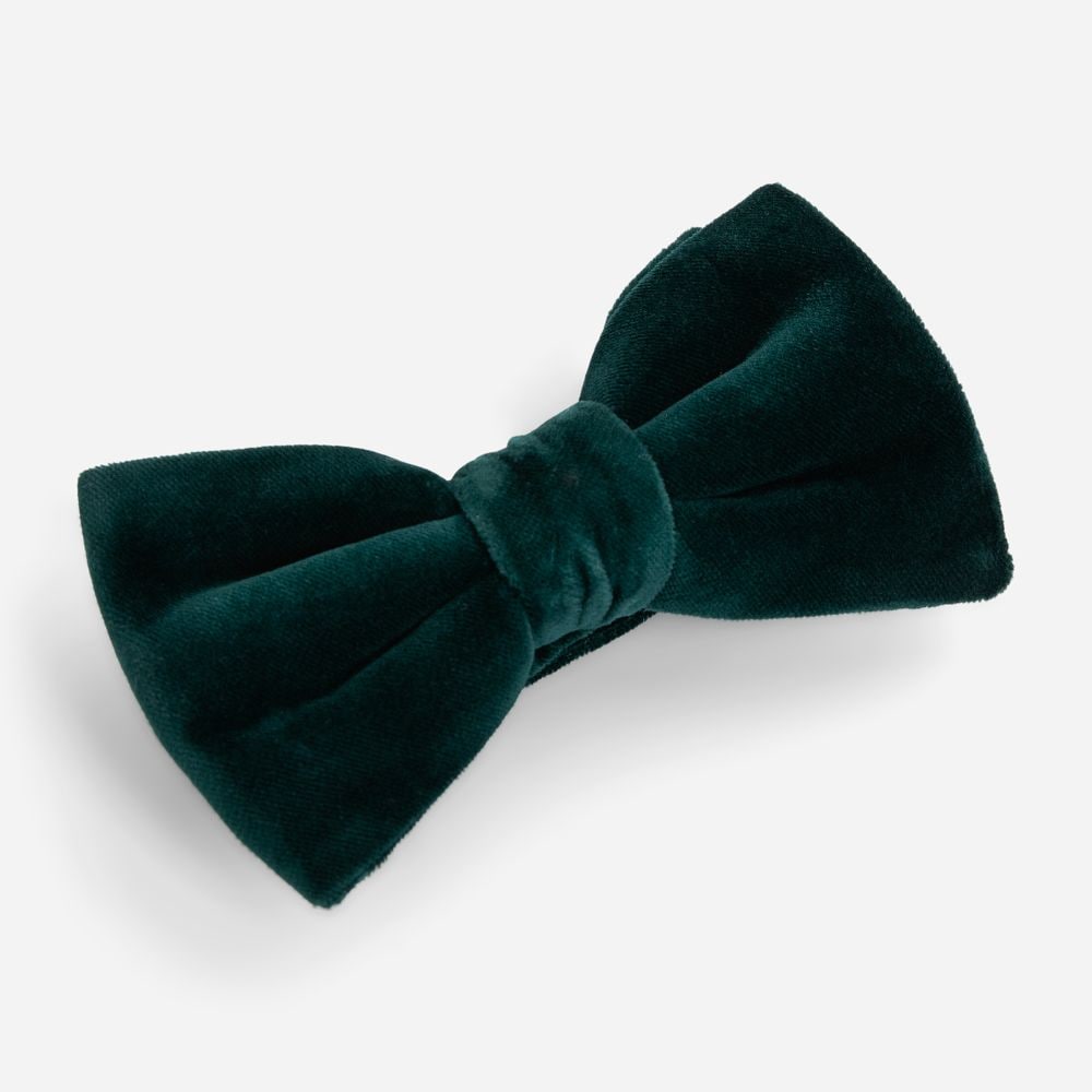 Bow Tie Velvet - Green