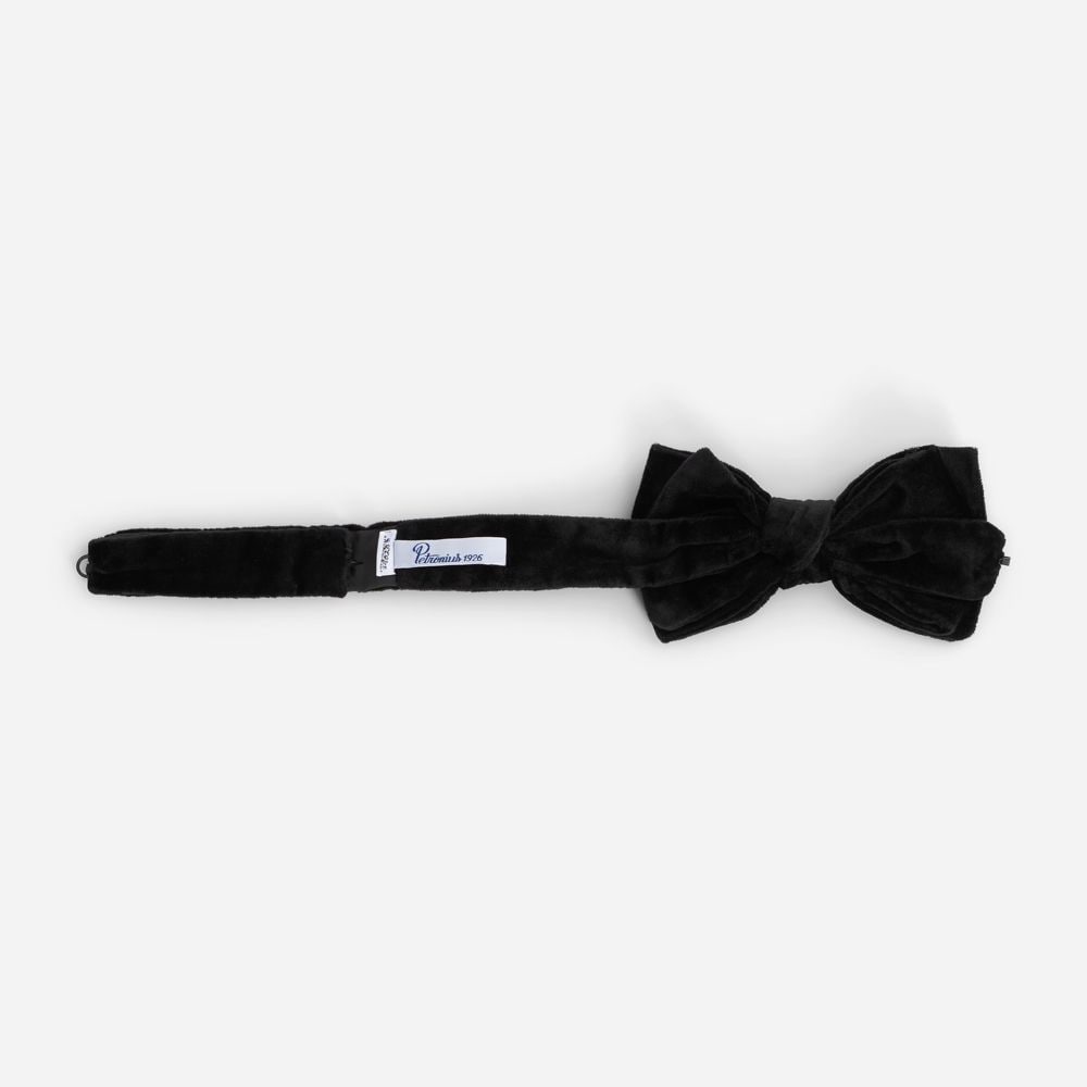 Bow Tie Velvet - Black