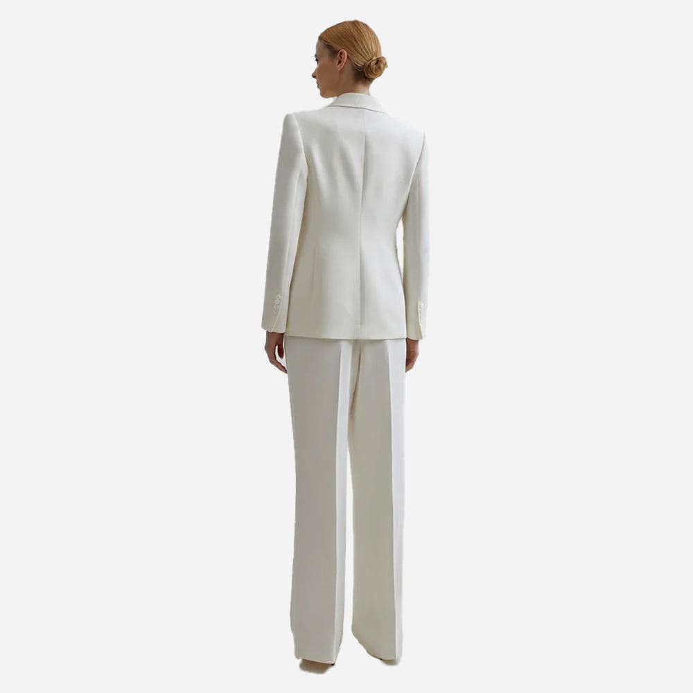 Traci W Blazer - Chalk White