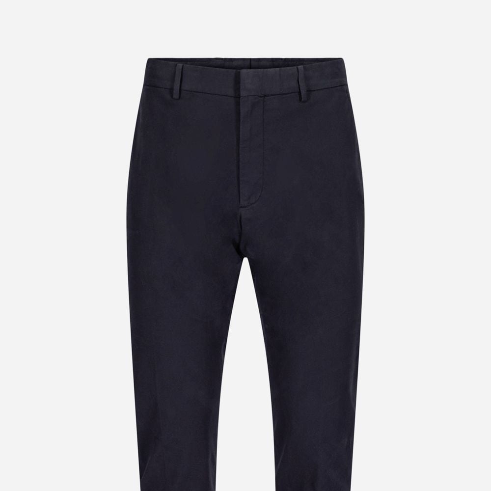 Chino Cotton Stretch - Navy Solid