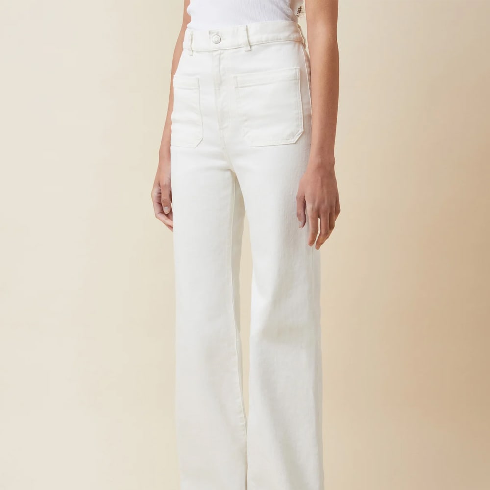 St Monica Jeans - Natural White