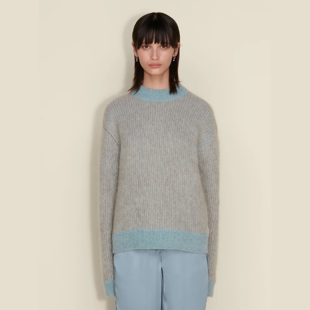Anja Stripe Sweater - Blue Stripe