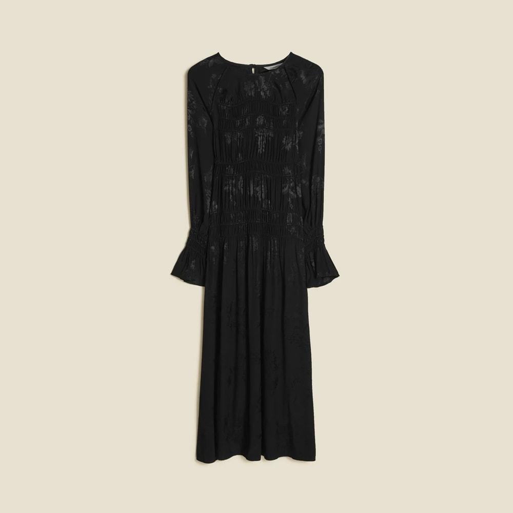 Lofta Jaquard Dress - Black