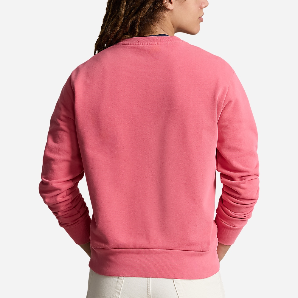 Loopback Fleece Sweatshirt - Pale Red