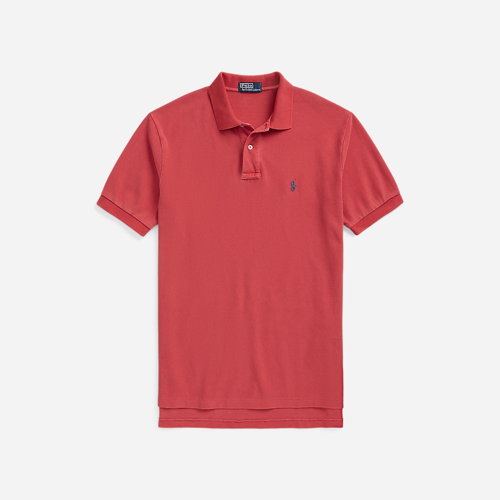Original Fit Mesh Polo Shirt - Red