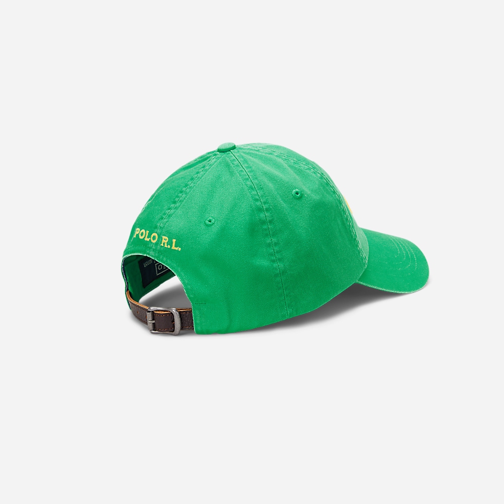 Embroidered Twill Ball Cap - Classic Kelly
