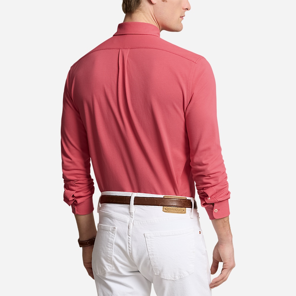 Featherweight Mesh Shirt - Pale Red