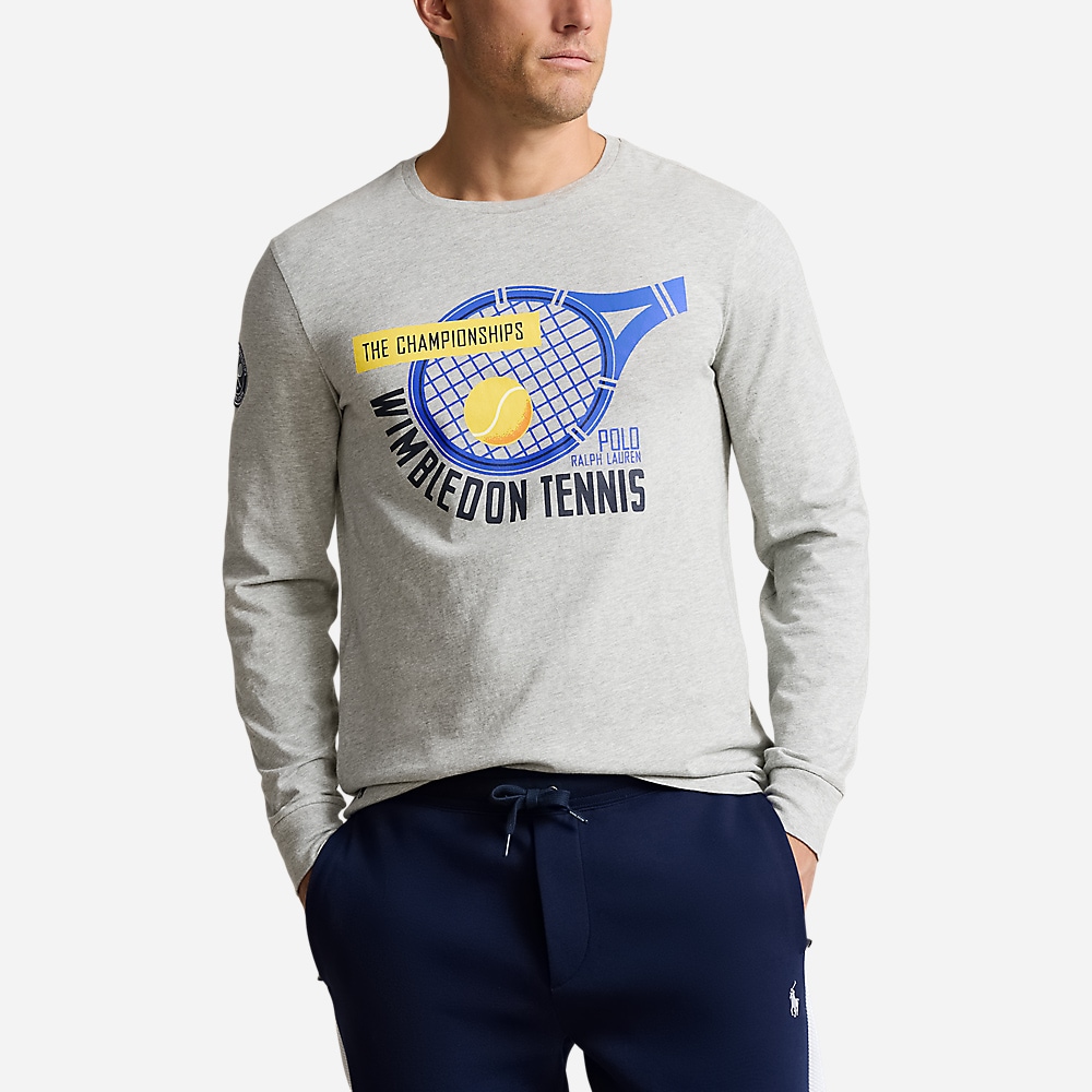 Wimbledon Custom Slim Fit T-Shirt - Spring Heather