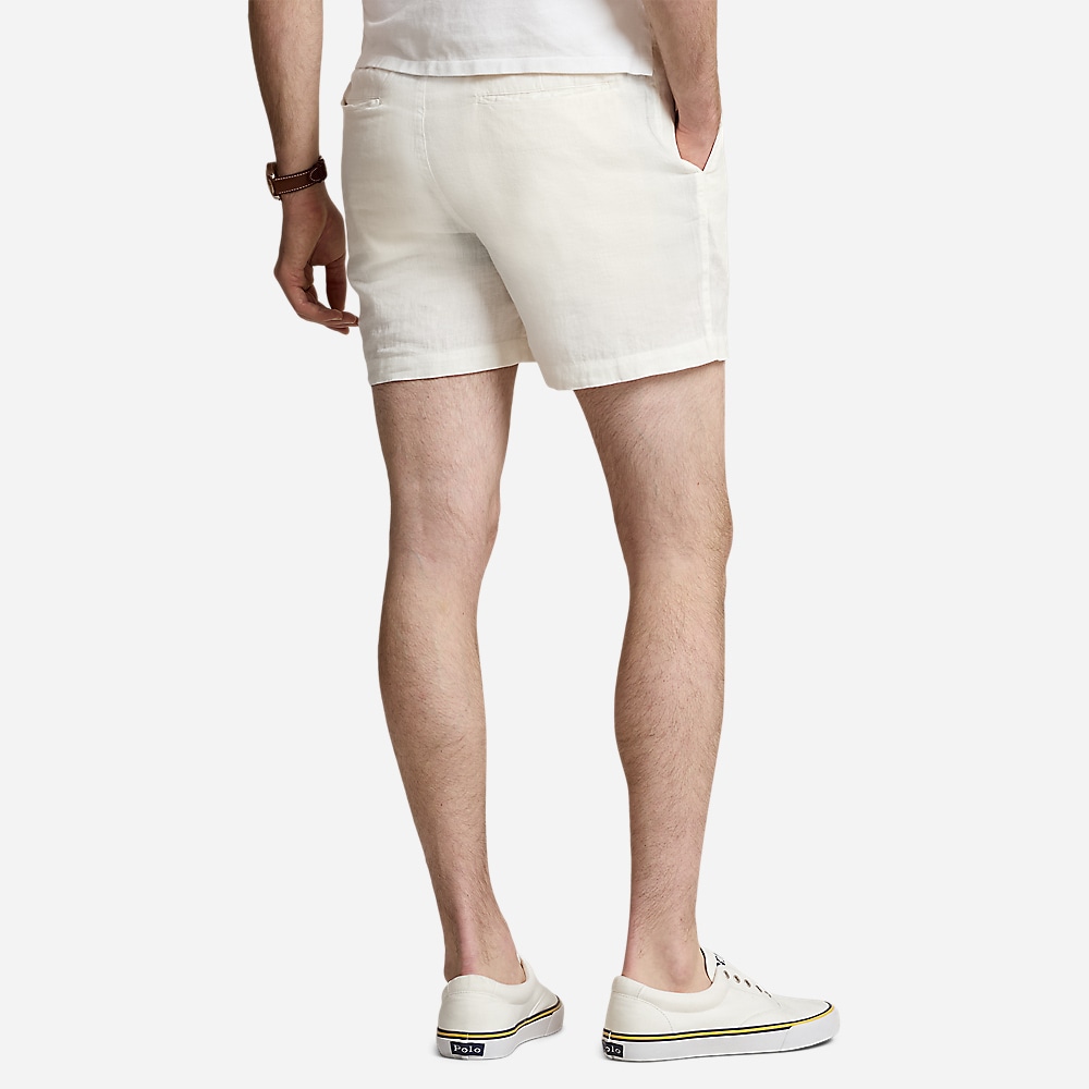 Polo Prepster Linen Short - Deckwash White