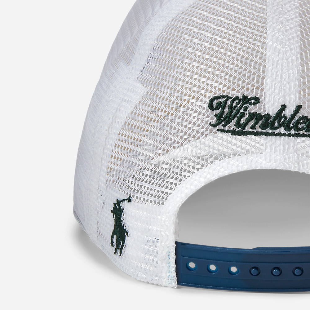 Wimbledon Trucker Cap - Ceramic White