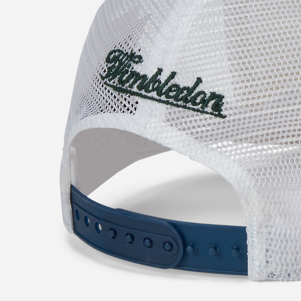 Wimbledon Trucker Cap - Ceramic White