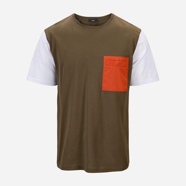 Cotton Jersey T-Shirt - Militare