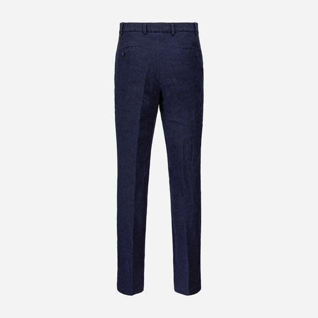 Parma Linen Pant - Navy