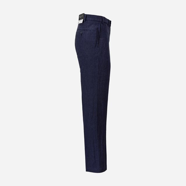 Parma Linen Pant - Navy