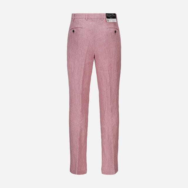 Parma Linen Pant - Pink