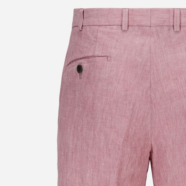 Parma Linen Pant - Pink