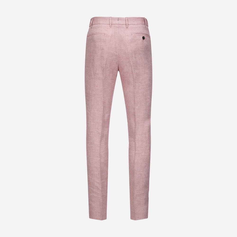 Morello Elax Linen Pant - Rose