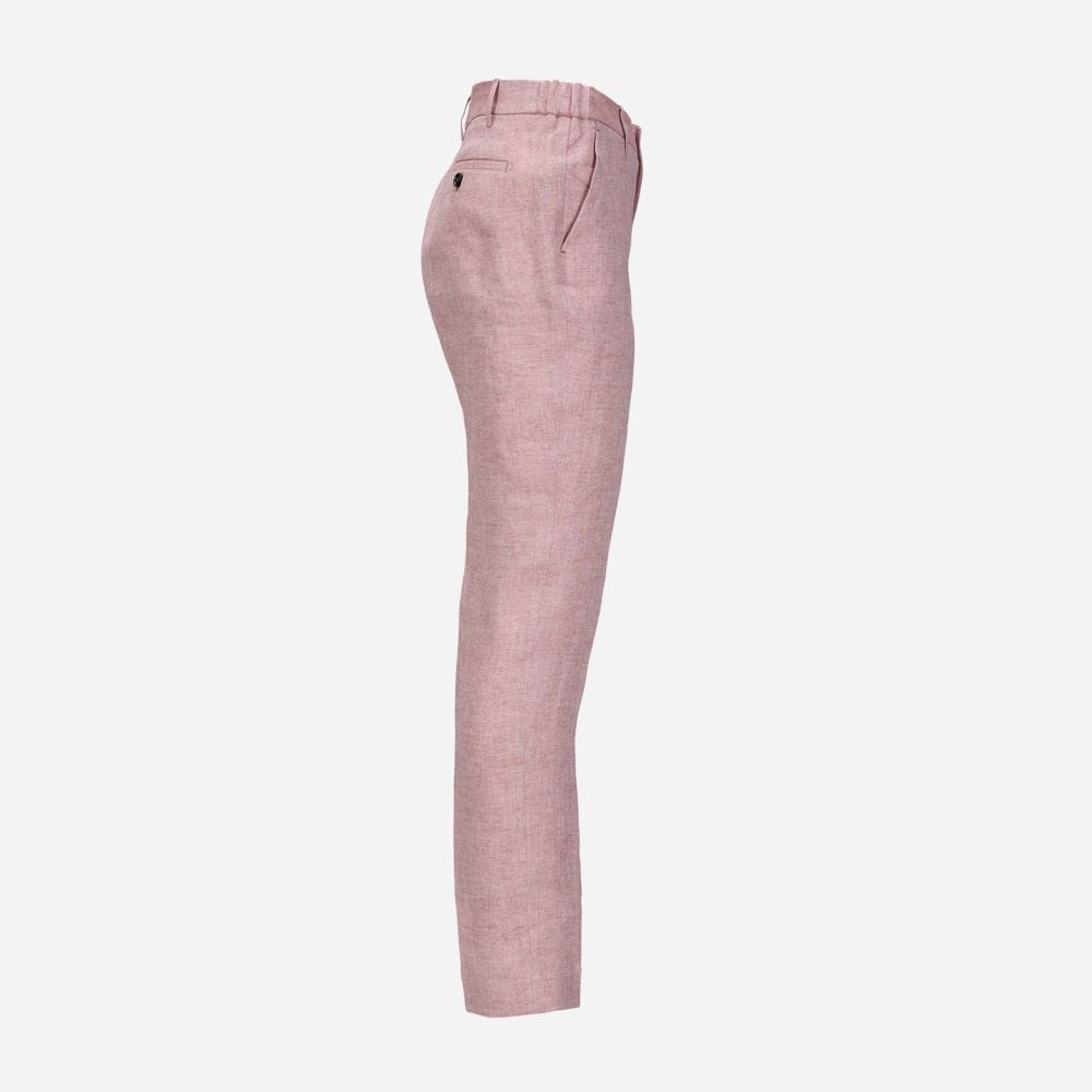 Morello Elax Linen Pant - Rose