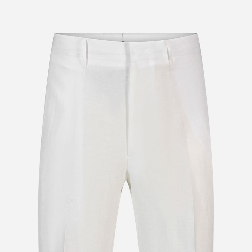 Lucano Linen Pant - White