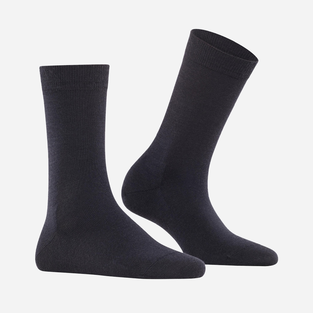 Soft Merino Sock - Black