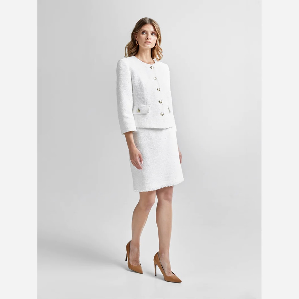 Lesley 2 Blazer - White