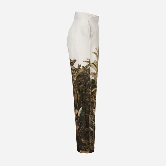 Eve Linen Pant - Flower