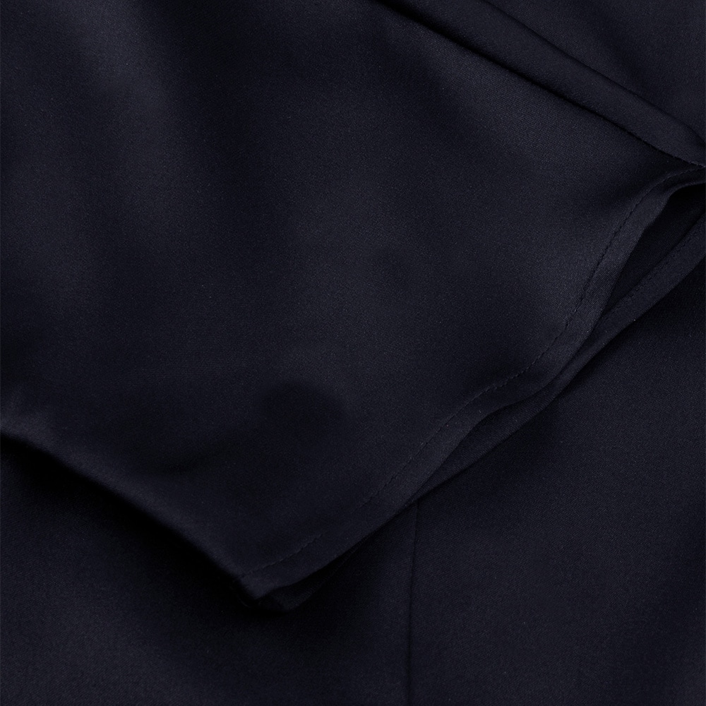 Arwen Silk Dress - Dark Navy