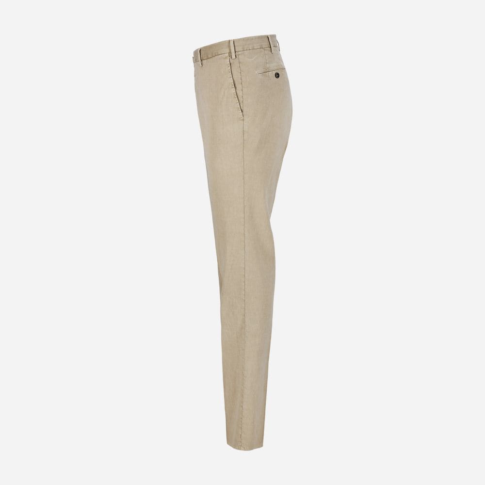 Cotton-Linen Pant - Light Beige