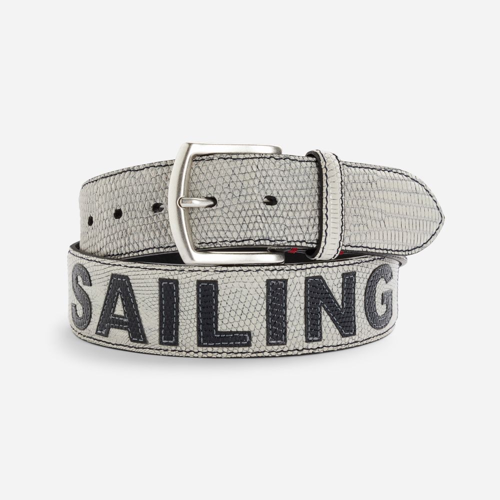 Lizard Sailing Belt - White