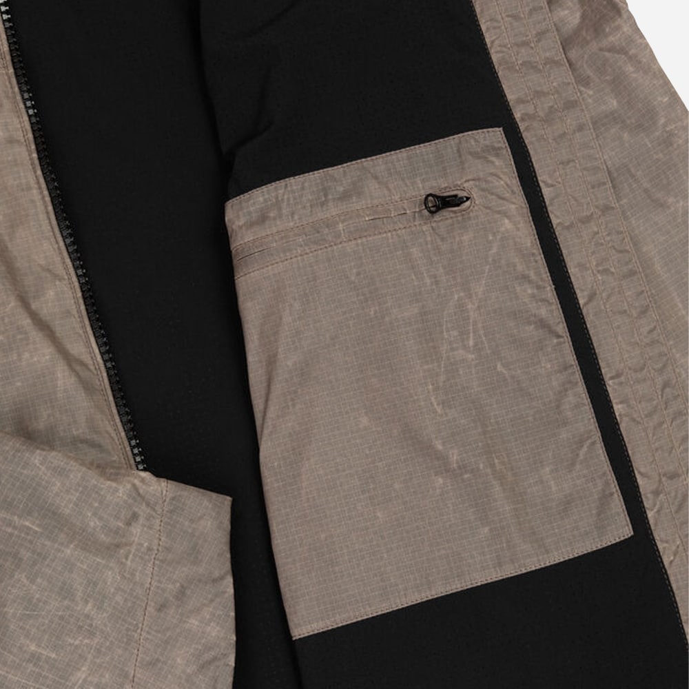 Hooded Waxed Fabric Jacket - Arizona