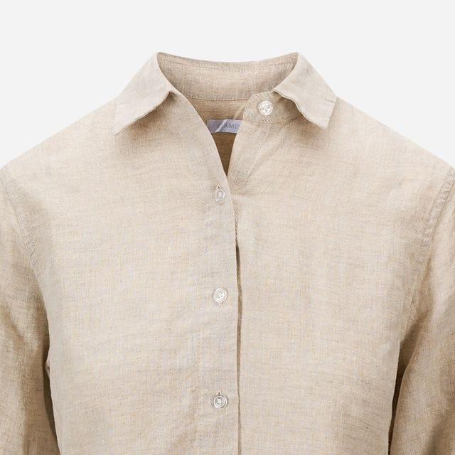Palma Linen Shirt - Beige