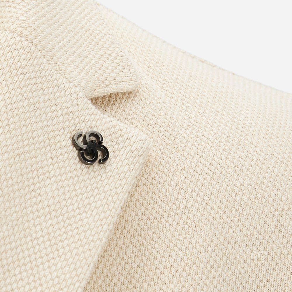 Blazer Jacket Cotton-Linen - Panna