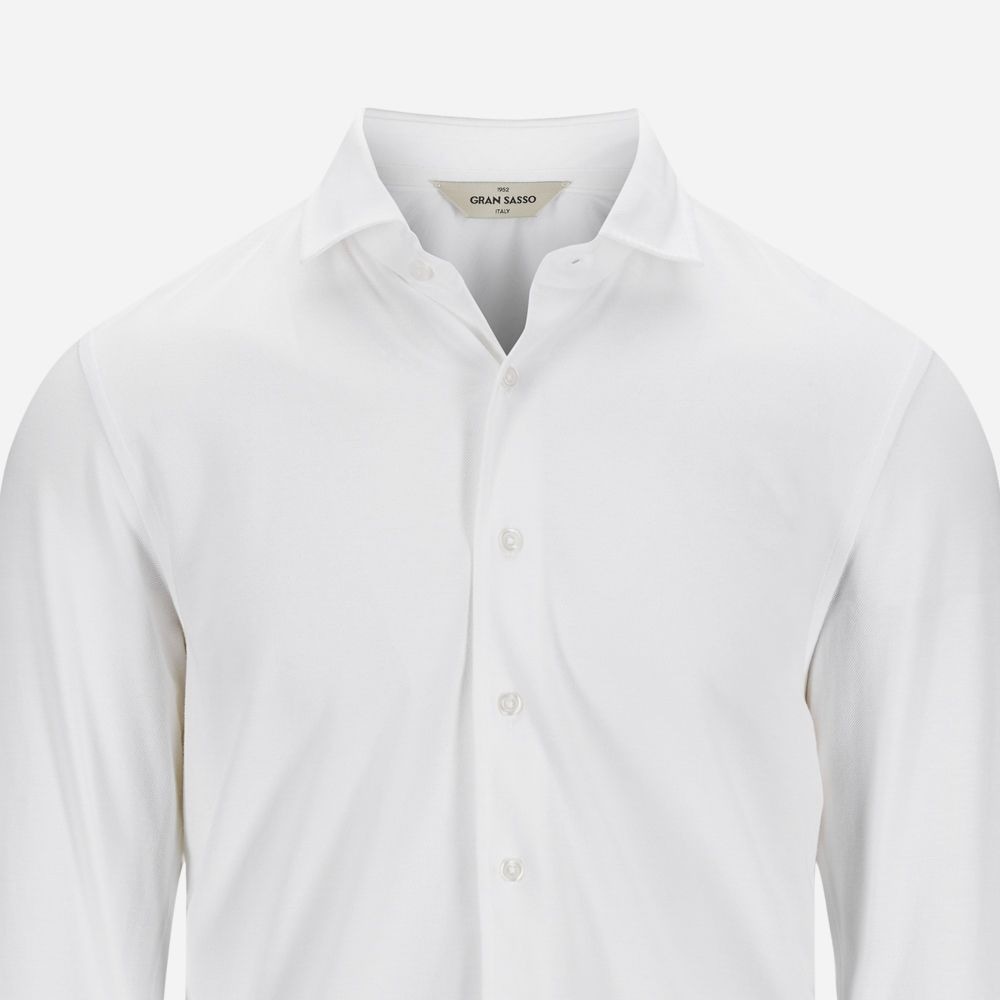 Shirt Pique Cotton - White