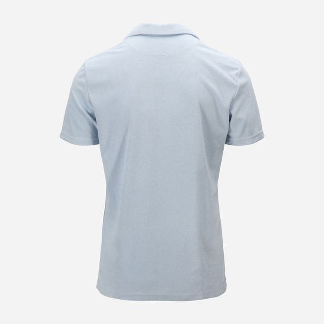Riviera Terry Polo Short Sleeve - Ligth Blue