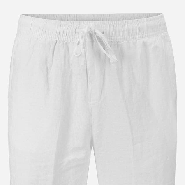 Linen Pants - White