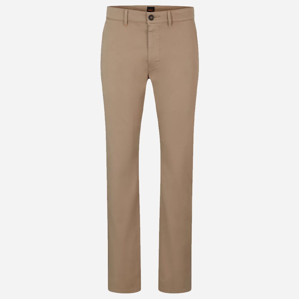 Slim Fit Chinos - Light Pastel Brown