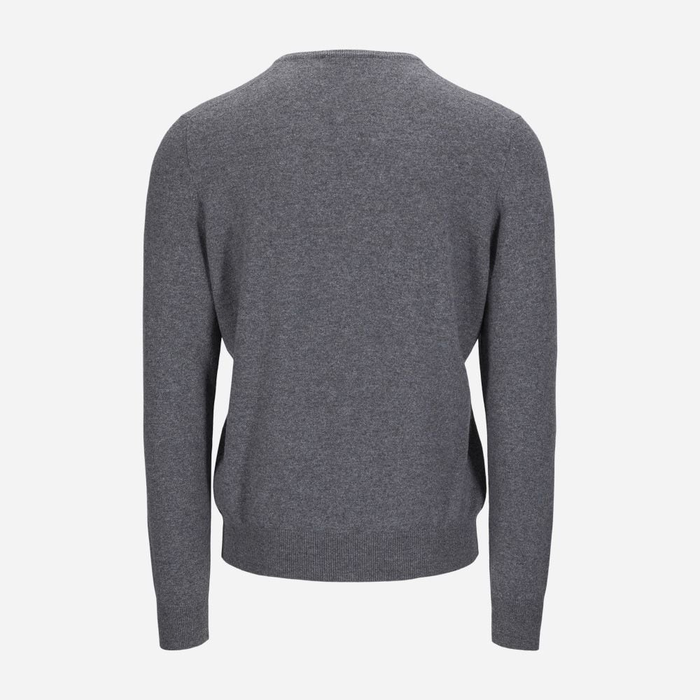 V-Neck Cashmere - Grey