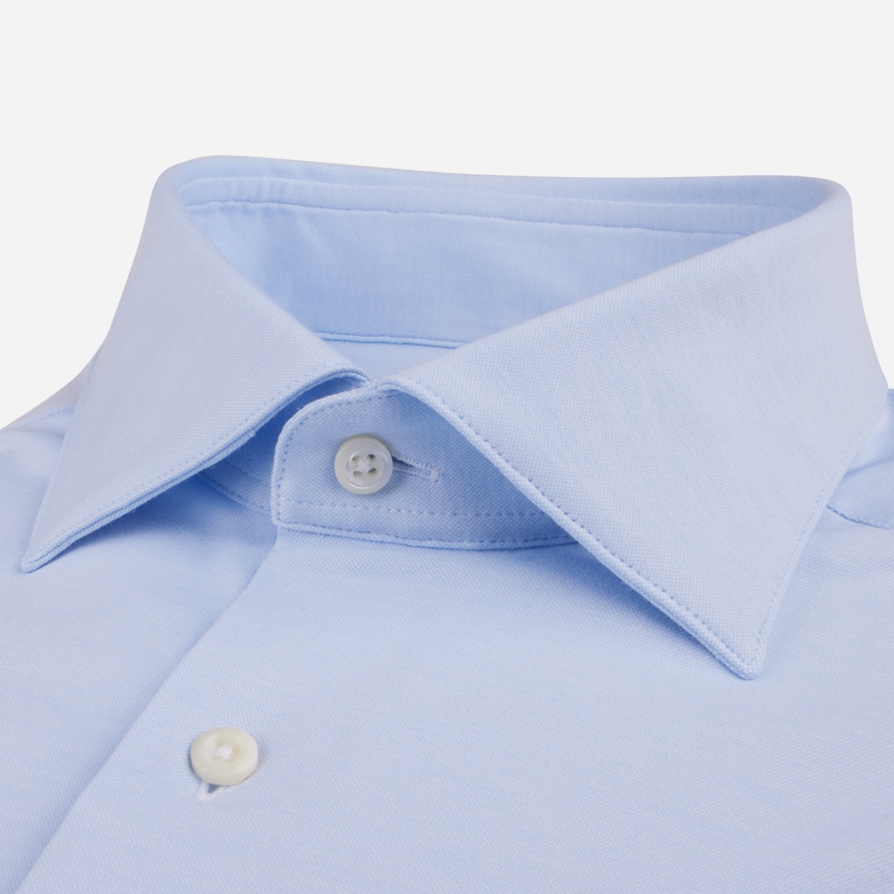 Slimline Jersey Shirt - Blue