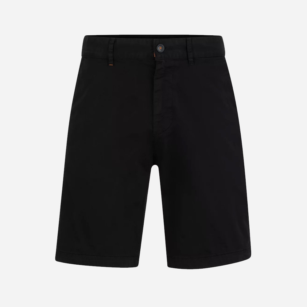 Chino Slim Shorts - Black