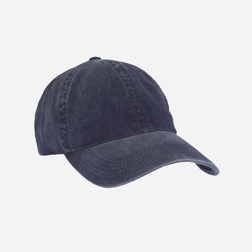 Navy Washed Cotton - Soft Front