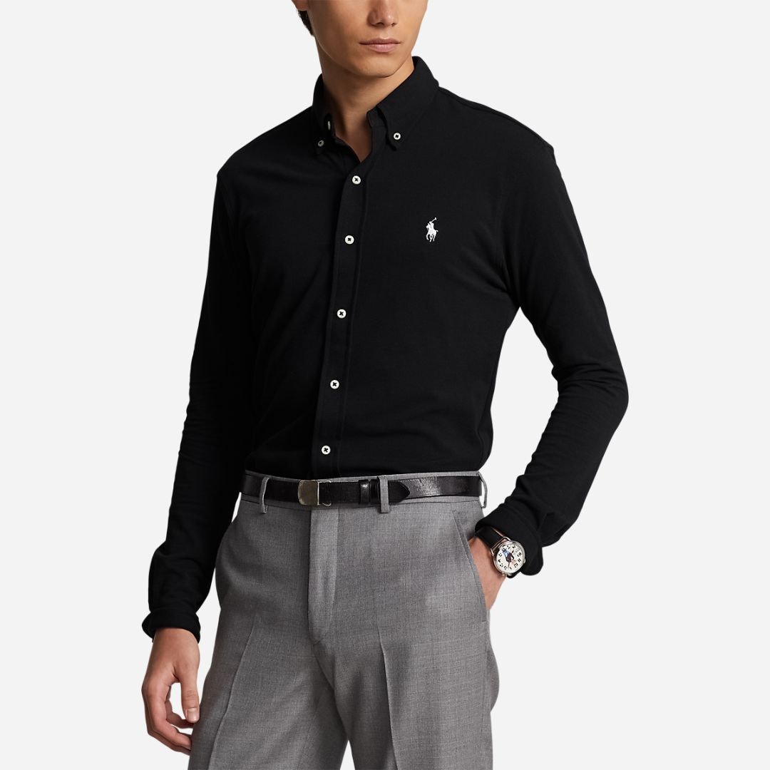 Featherweight Mesh Shirt - Black