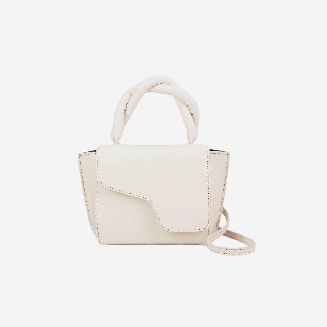 Montalbano Linen Leather/Nappa Mini Handbag - Linen